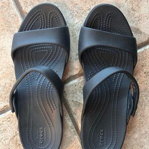 CROCS Women's Black Sandals